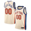 Dres New York Knicks Prilagođeni Nike 2025-26 City Edition Bijela Swingman